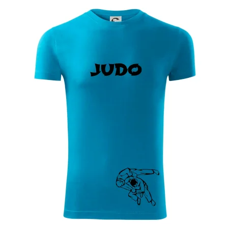 Judo nápis + postavy