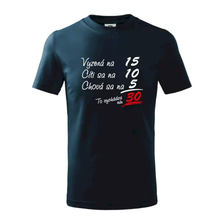 Vyzerá, cíti sa, chová sa - 30 rokov