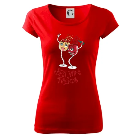 Best wine friends dancing (Pecka design)