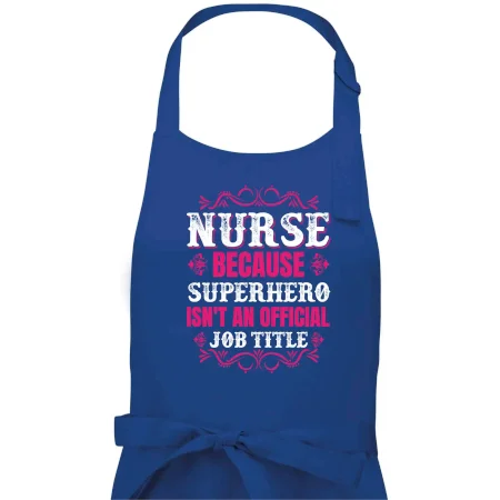 Nurse because superhero isnt an official job tittle
