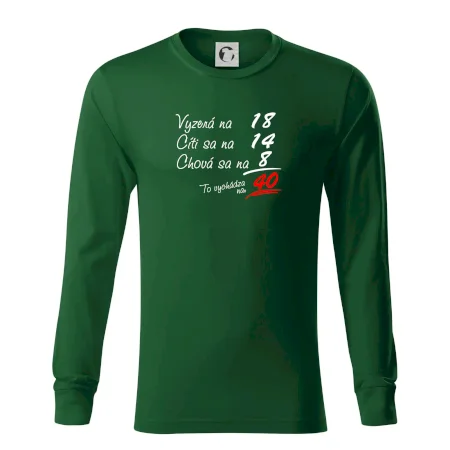 Vyzerá, cíti sa, chová sa - 40 rokov