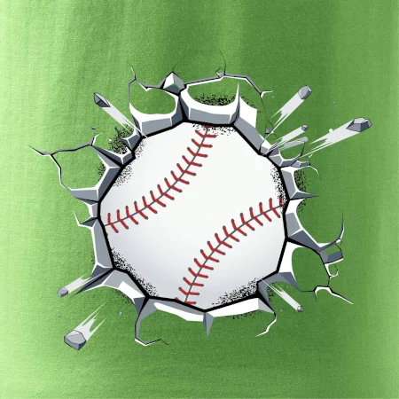 Baseball lopta v triku