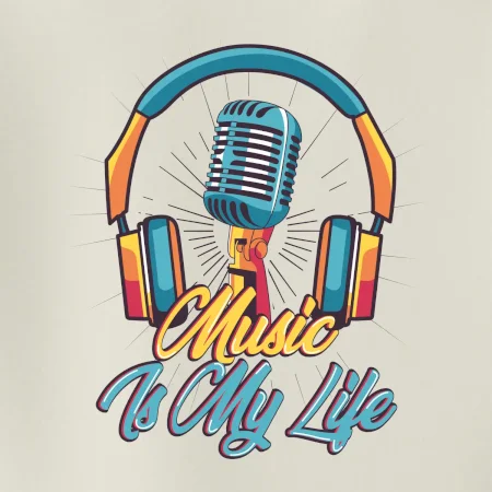 Music is my life slúchadlá