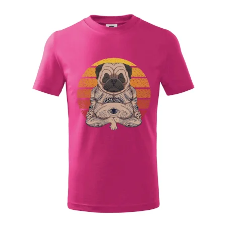Yoga meditace - pug