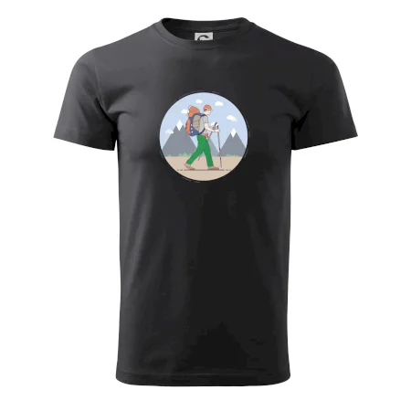 Farebný párový motív na hory