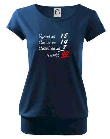 Vyzerá, cíti sa, chová sa - 40 rokov