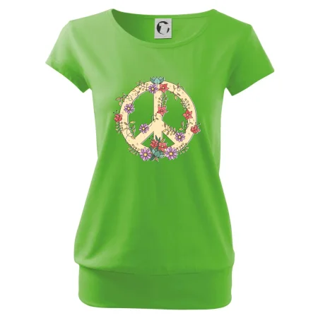 Peace symbol pieskový