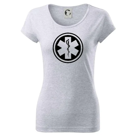 Rescue logo samostatné guľaté