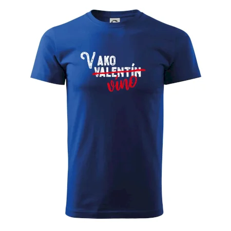 V ako Valentín víno