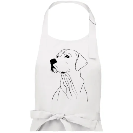 Labrador čierna kresba