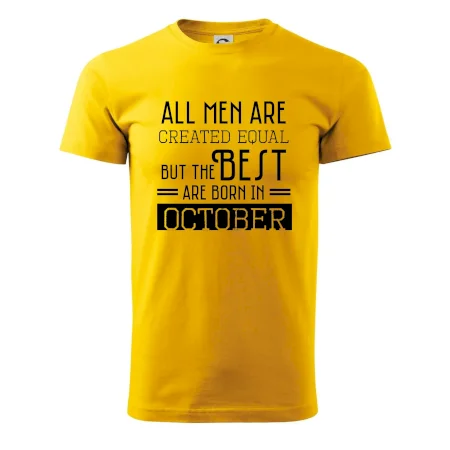 All men are created equal october