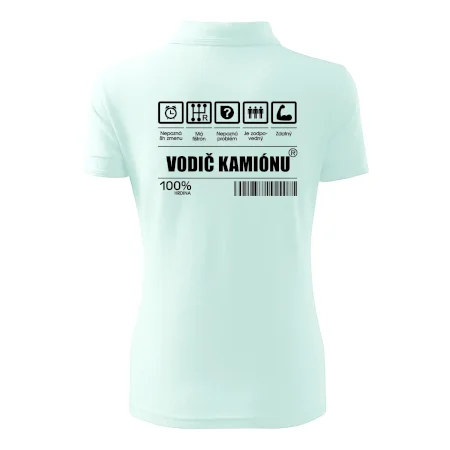 Čiarový kód - Vodič kamiónu