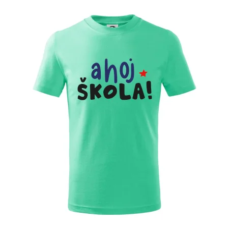 Ahoj škola farebné