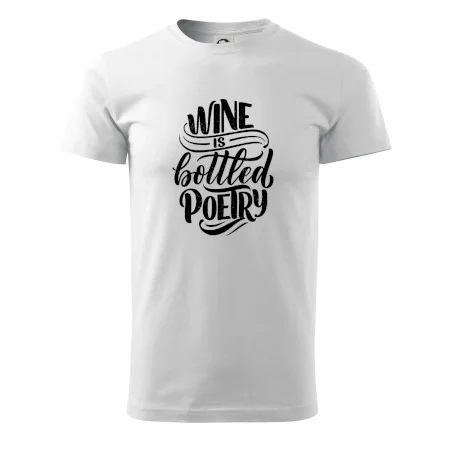 Wine is bottled poetry