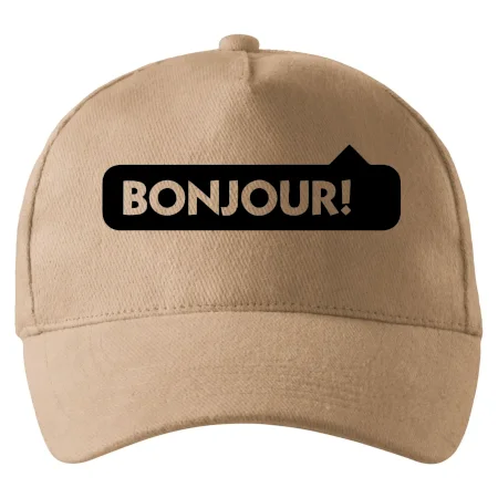 Nápis Bonjour