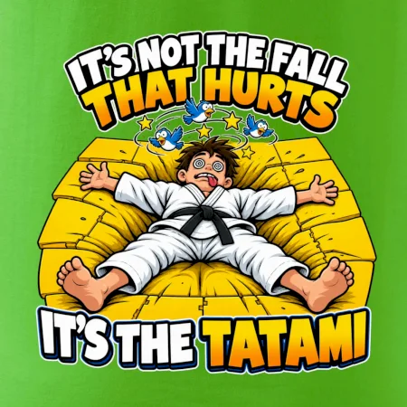 Pád bolí, tatami pomôže