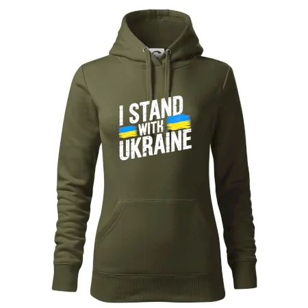 I stand with ukraine tlačiaci nápis