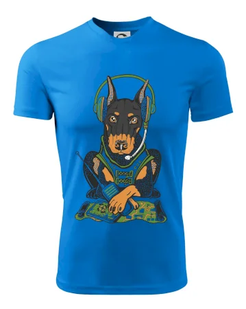 Bojový doberman (Pecka design)