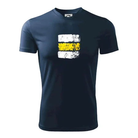 Turistická značka - žltá