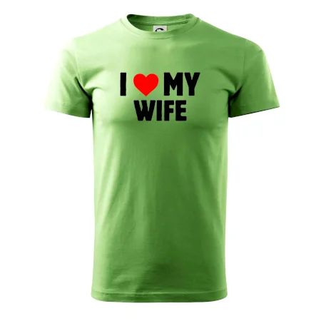 I love my wife