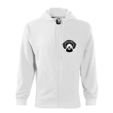 Lagotto romagnolo hlava na prsníku