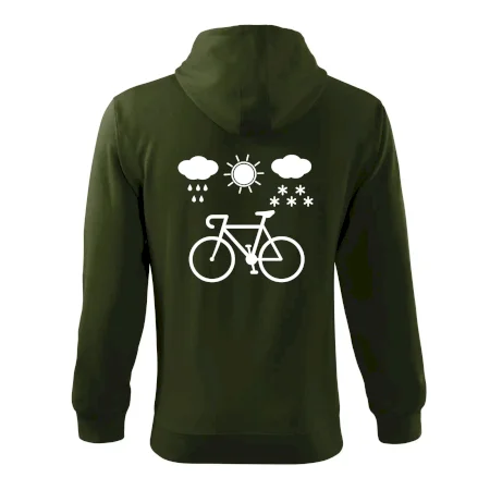 Cyklista za každého počasia
