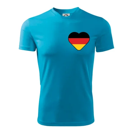 Germany love prso - Nemecká vlajka