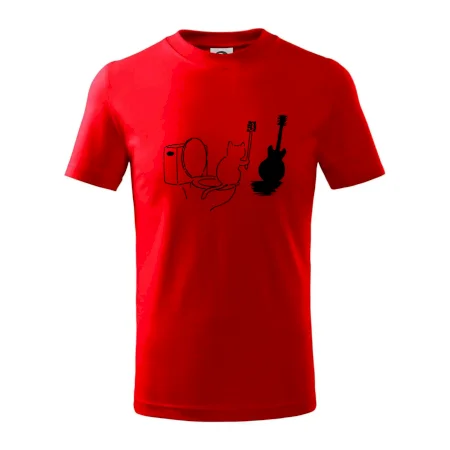 Mačka a gitara WC