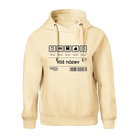 Čárový kód - Vlastní text