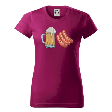 Pivo a klobása