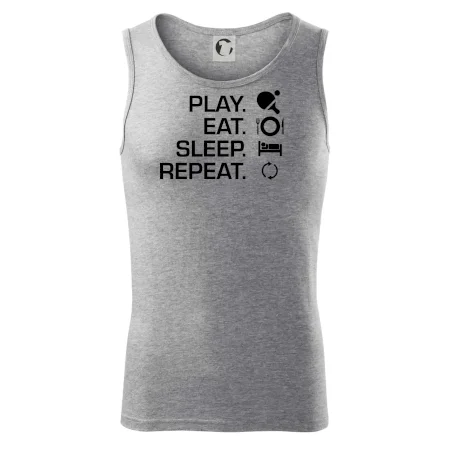 Stolný tenis - eat sleep