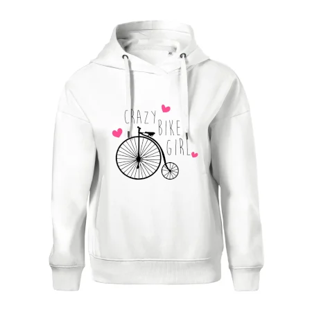 Crazy bike girl