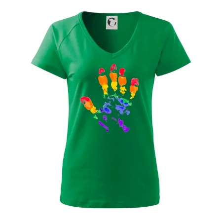 LGBT hand print