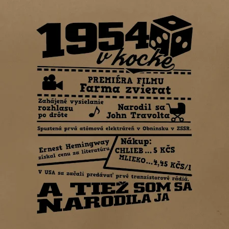 1954 v kocke