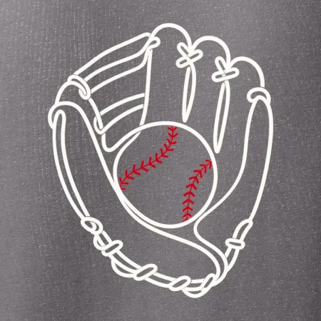 Baseballová rukavice minimalistická linka