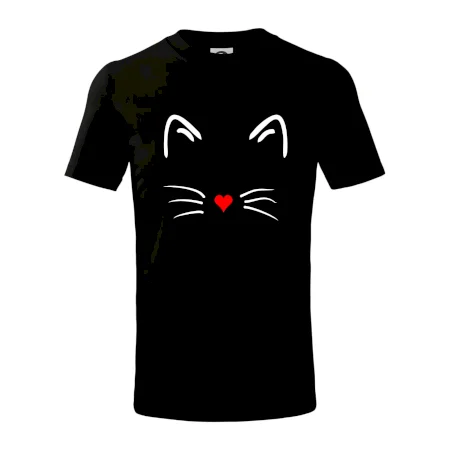 Mačka - srdce namiesto nosa