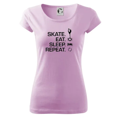 Eat sleep skate - ľadové korčuľovanie