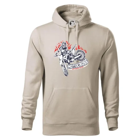 Motocross extreme sport fire