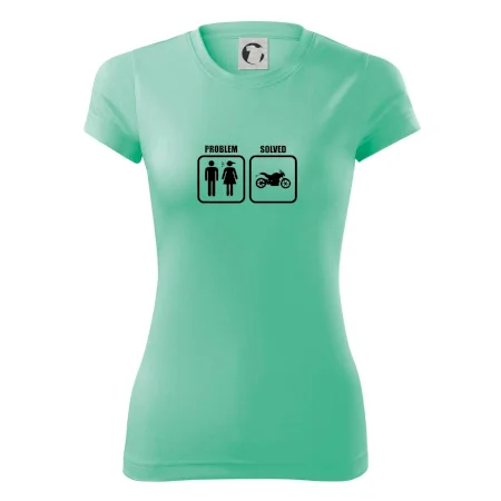 Problém cestná motorka
