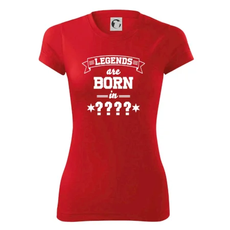 Legends are born in vlastný ročník