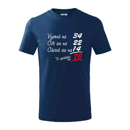 Vyzerá, cíti sa, chová sa - 70 rokov