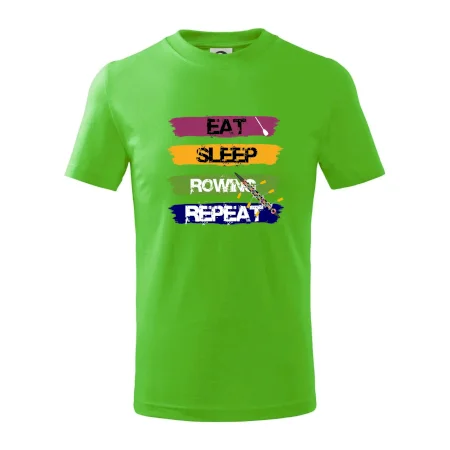Eat sleep rowing repeat farebné