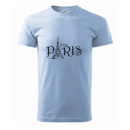 Paris nápis Eiffelovka rovný