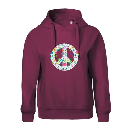 Peace and love symbol