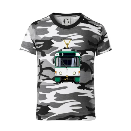 T3R SLF čelo tramvaje linka 3