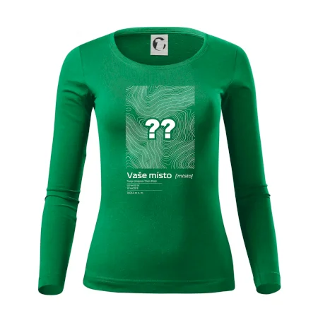 Vaše miesto - vrstevnice v obdĺžniku