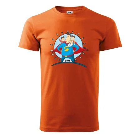 Táta superman - kluk, kluk a dítě