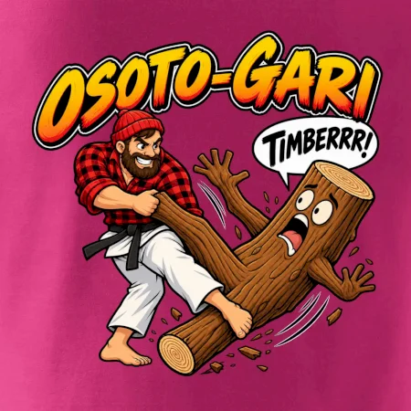 Osoto gari timber judo
