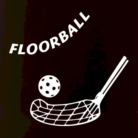 Floorball nápis šikmo