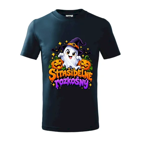 Strašidelne rozkošný duch s tekvicami